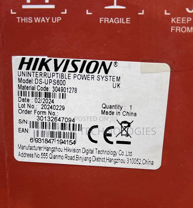 Hikvision Ups 600va Ds-Ups600 · Photo 2