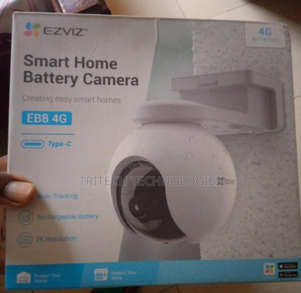 EZVIZ EB8 Pan Tilt 4G Battery Security Camera + Solar Panel · Photo 5