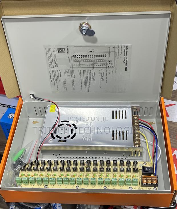 CCTV Power Supply 12V30A With Case · Photo 1