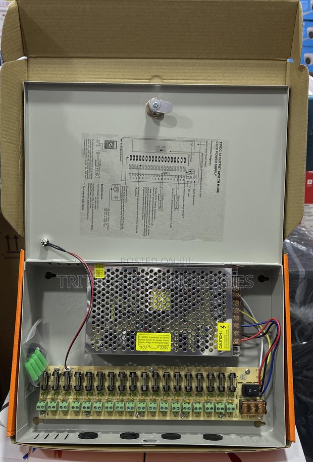 CCTV Power Supply With Case 12V20A · Photo 1