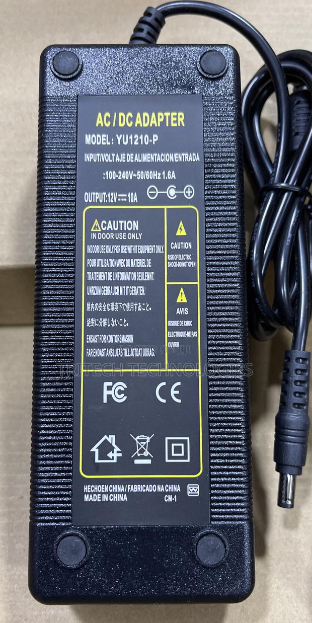 CCTV Power Adapter 12V10A With Adapter Cable · Photo 5