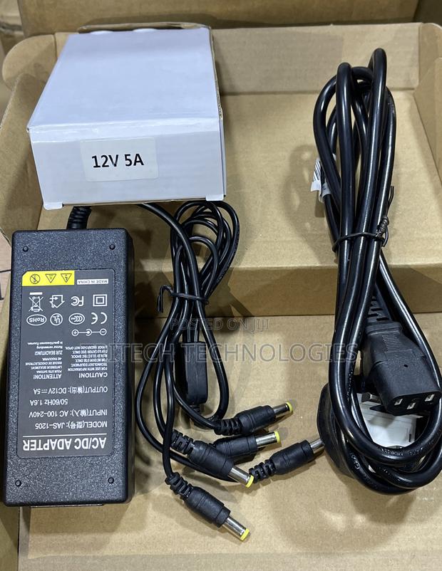 CCTV Power Adapter With 4way Splitter + Adapter Cable · Photo 2