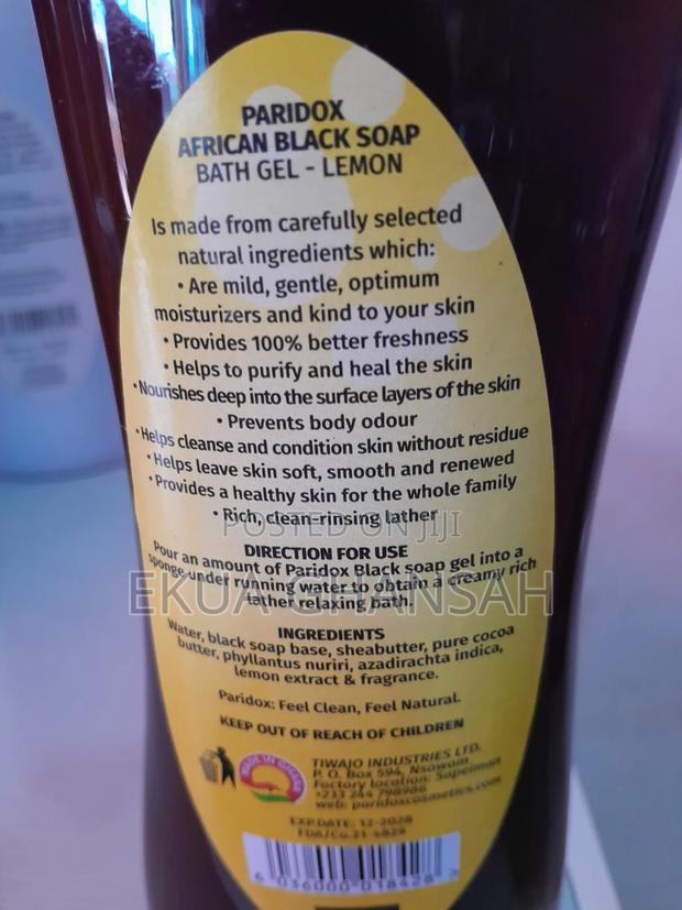 Paridox Lemon Bath Gel · Photo 2