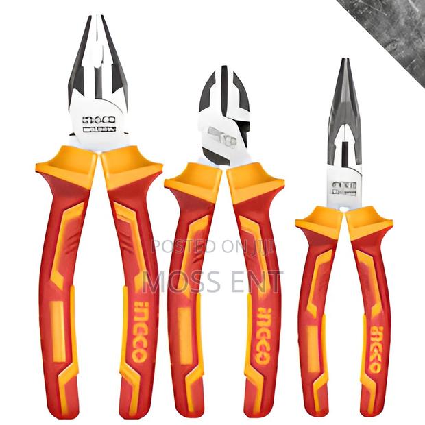 3 PCS Insulated Pliers Set - Hikps28318 · Photo 4
