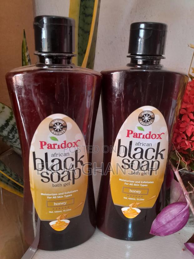 Paridox Black Soap Bath Gel With Honey · Photo 1