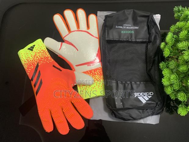 Adidas Predator Keepers Glove, Orange / Lemon Green · Photo 4