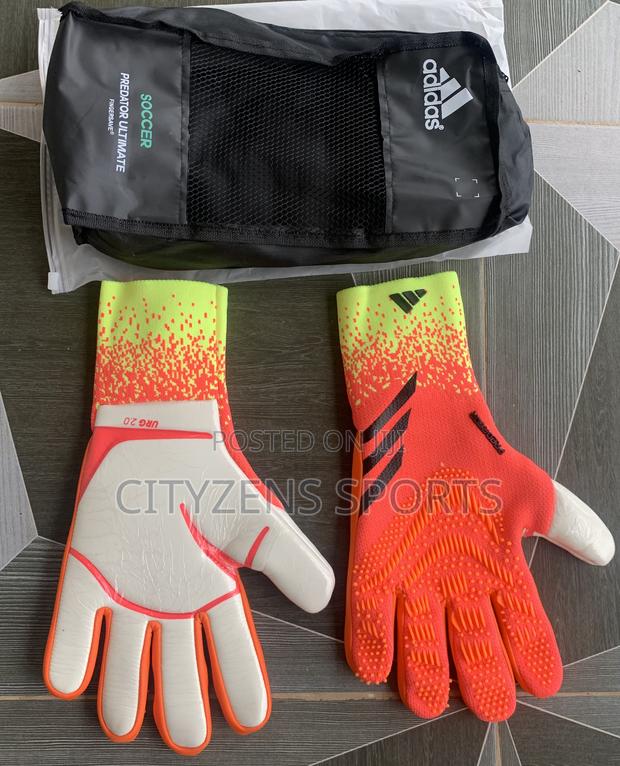 Adidas Predator Keepers Glove, Orange / Lemon Green · Photo 3