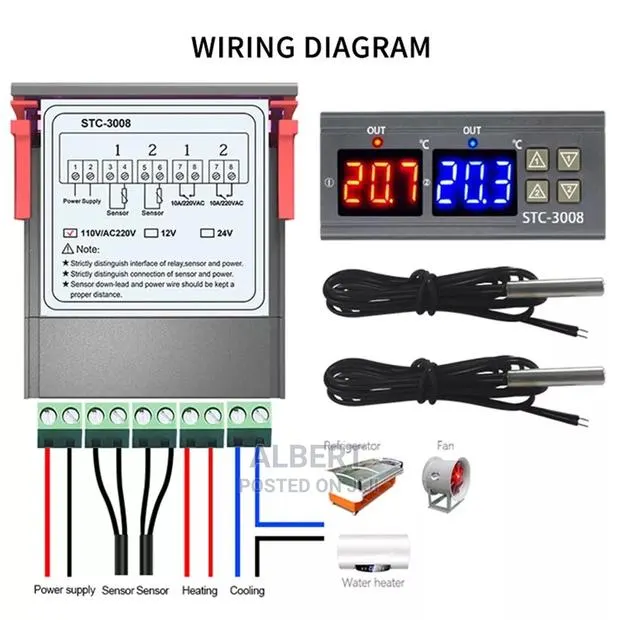 Dual Digital Temperature Controller · Photo 1