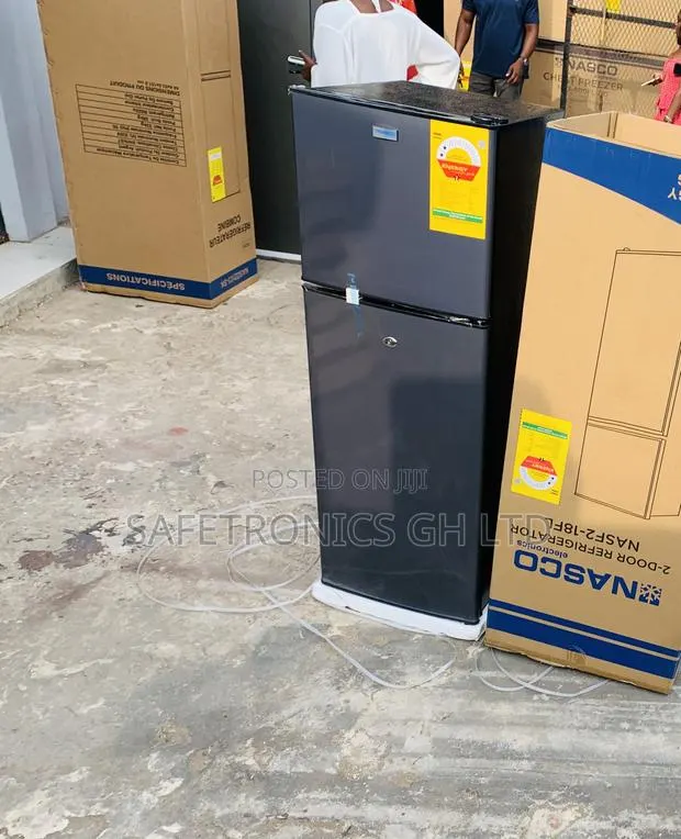 FrostFlow Nasco Grey 158L Nasf2-18fl Top Mount Fridge · Photo 1