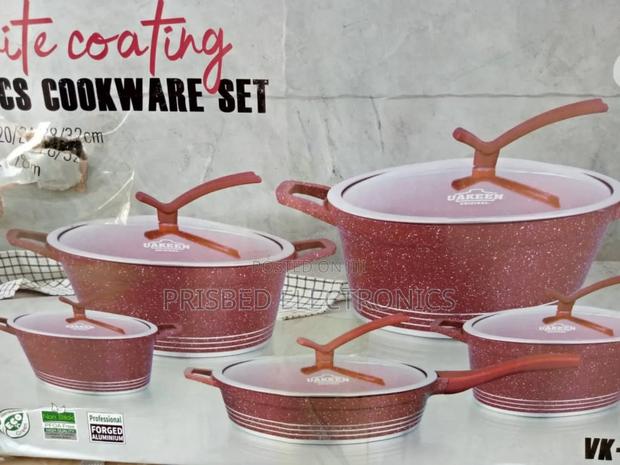 Uakeen Original 10pcs Casserole Cookware Set