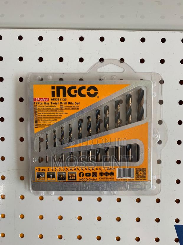 12pcs HSS Twist Drill Bits Set - Akdb1125 · Photo 3