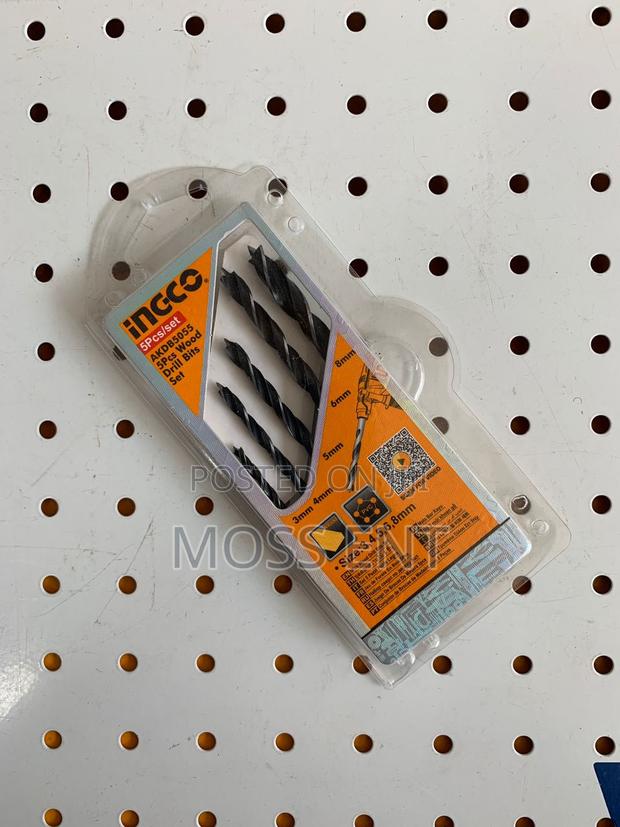 5pcs Wood Drill Bits Set - Akdb5055 · Photo 2