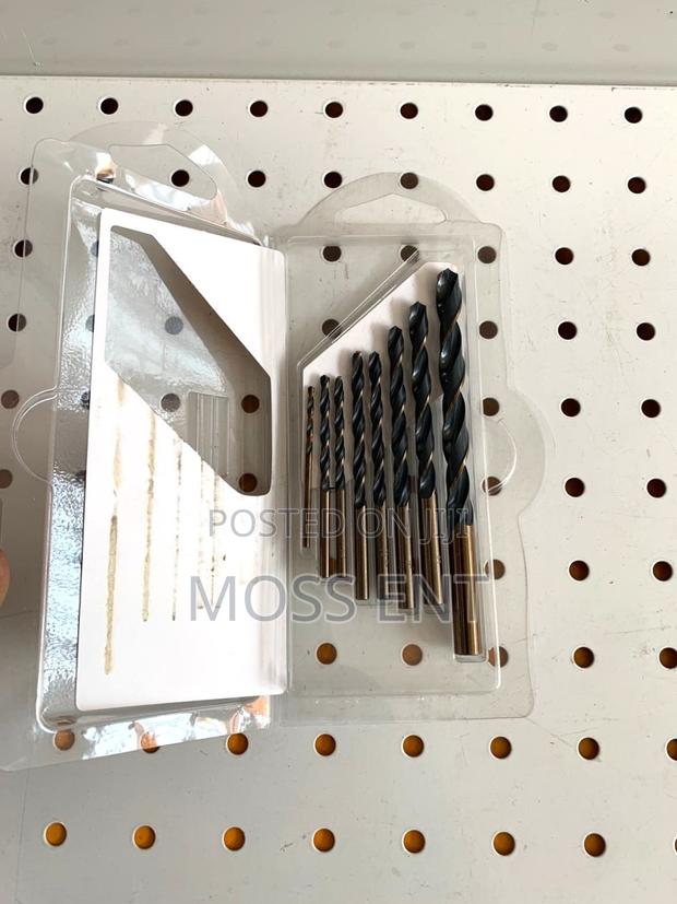 8pcs HSS Twist Drill Bits Set - Akdb0801 · Photo 3