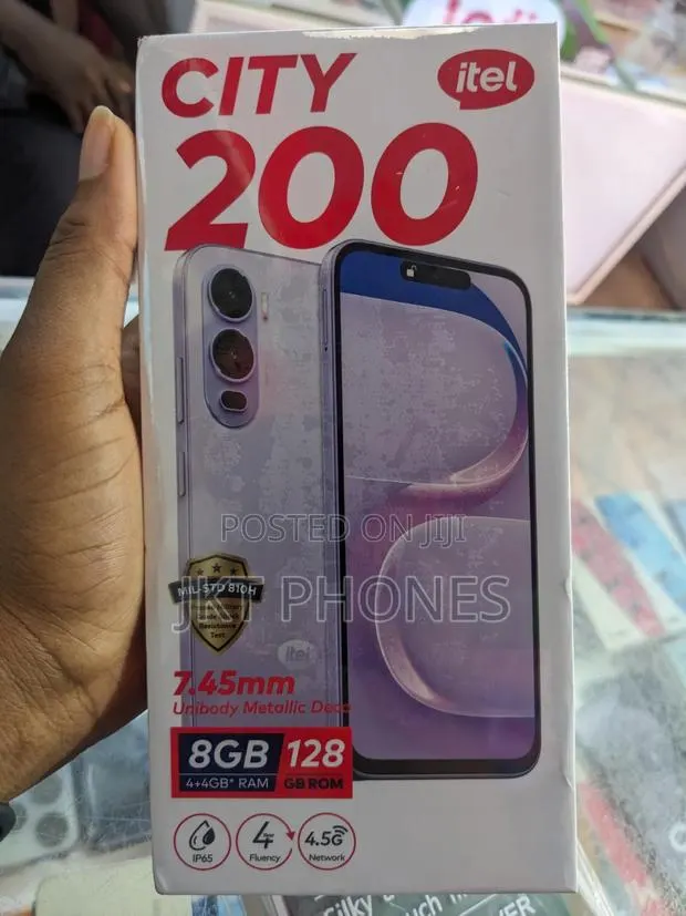 New Itel City 200 128 GB Black · Photo 1