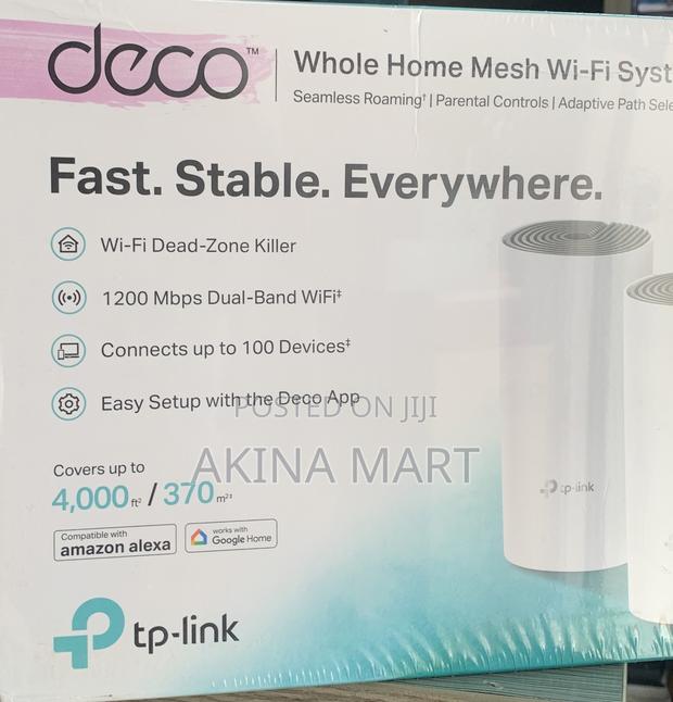 Tp-Link Deco E4 Home Mesh Wi-Fi System (3 Pack) · Photo 3