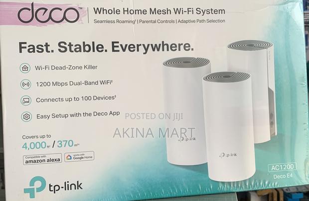 Tp-Link Deco E4 Home Mesh Wi-Fi System (3 Pack) · Photo 1