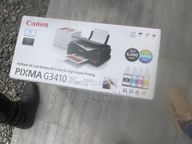 Canon Pixma G3410 A4 All-in-1 Multifunction Wi-Fi Printer · Photo 1