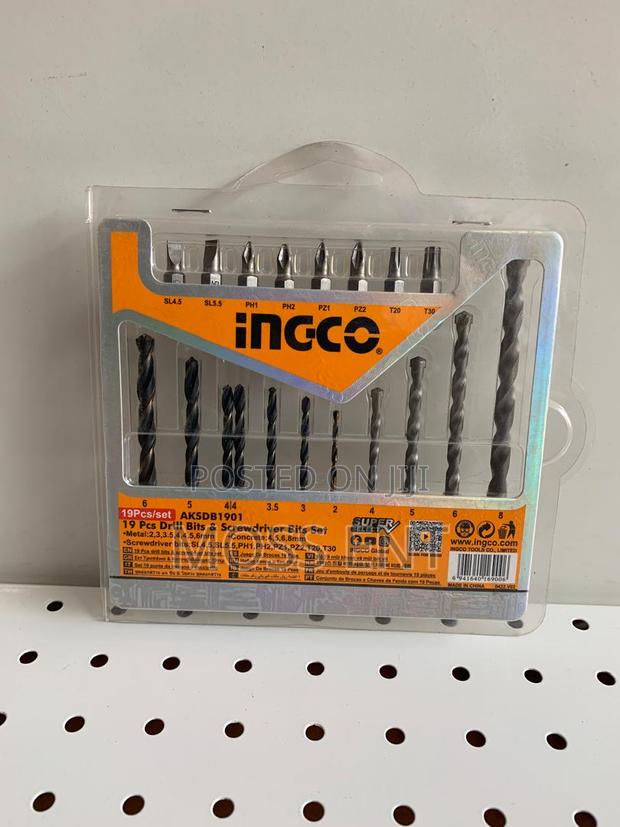 19pcs Drill Bits Screwdriver Bits Set - Aksdb1901 · Photo 1
