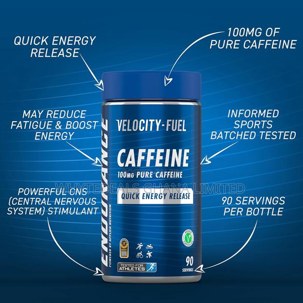 Quick Energy Release| 100mg Organic Caffeine For Endurance N Strength · Photo 2