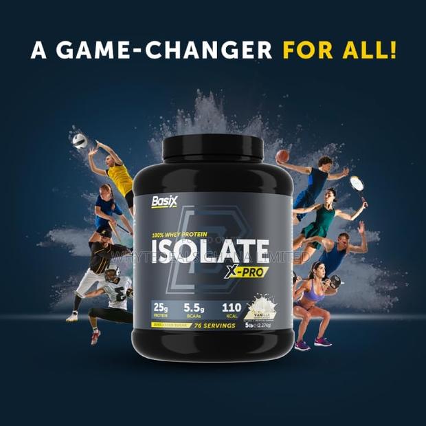 Protein Isolate!Basix Protein Iso X-pro-zero Sugar Fat 5lb · Photo 1