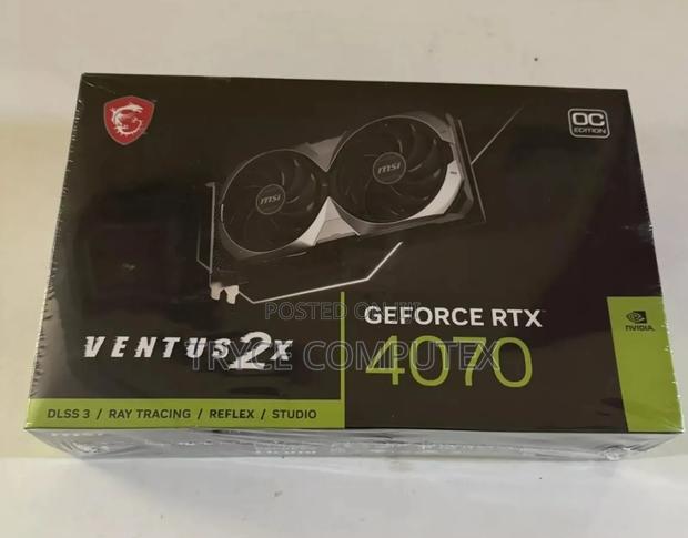 Msi Ventus RTX 4070 12gb Graphic Card · Photo 1