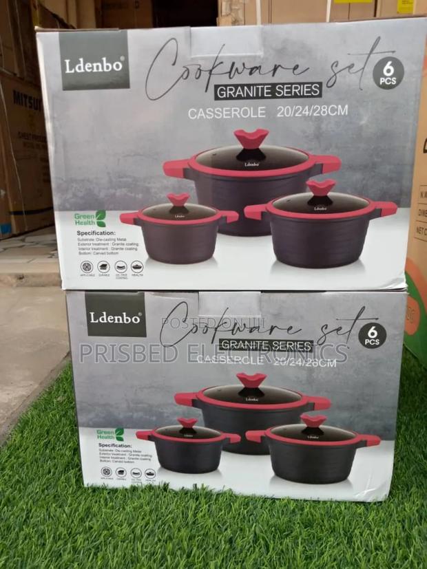 Ldenbo 6pcs Casserole Cookware Set · Photo 2