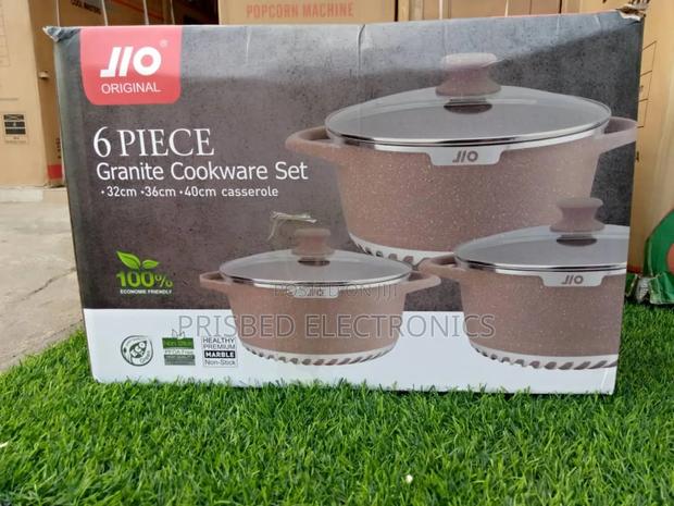 JIO 6pcs Granite Cookware Set (Big Size) · Photo 1