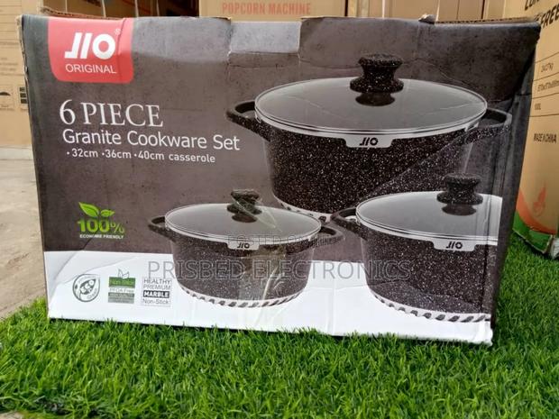 JIO 6pcs Granite Cookware Set (Big Size) · Photo 2