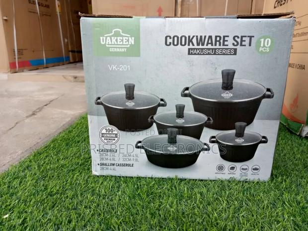 *Uakeen 10pcs Durable Cookware Set · Photo 2