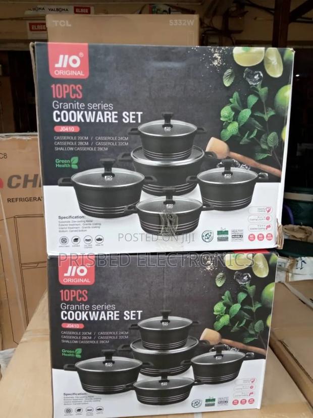 "JIO 10pcs Casserole Cookware Set · Photo 2