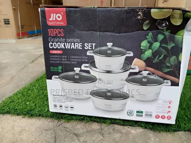 "JIO 10pcs Casserole Cookware Set · Photo 3