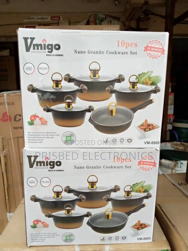 Vmigo 10pcs Die-Cast Aluminum Cookware Set · Photo 1