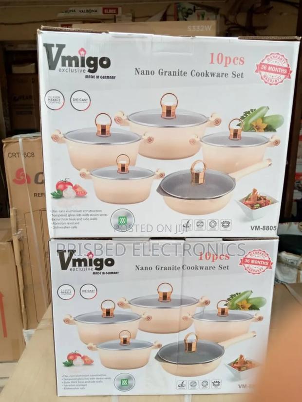 Vmigo 10pcs Die-Cast Aluminum Cookware Set · Photo 2