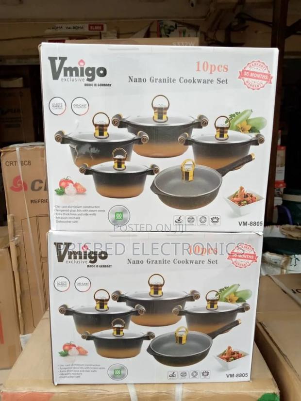 Vmigo 10pcs Die-Cast Aluminum Cookware Set · Photo 3