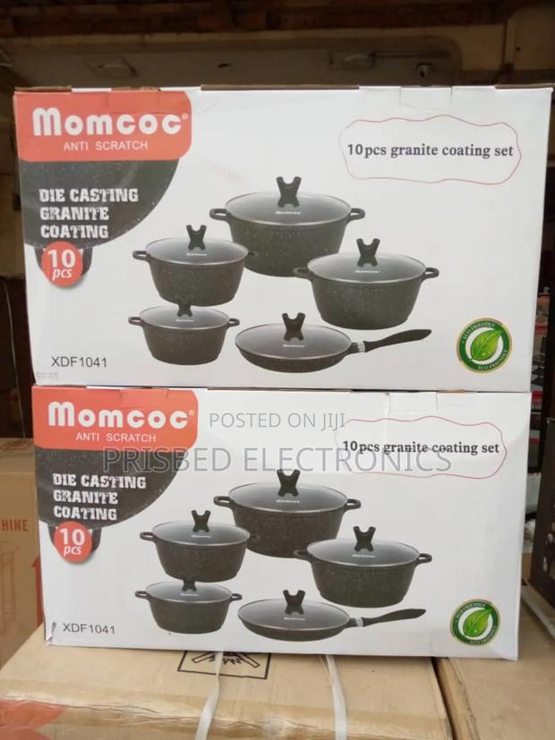Momcoc 10pcs Die-Casting Aluminum Cookware Set · Photo 1