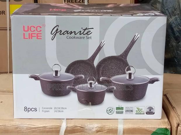 Ucc Life Durable 8pcs Casserole Cookware Set · Photo 2