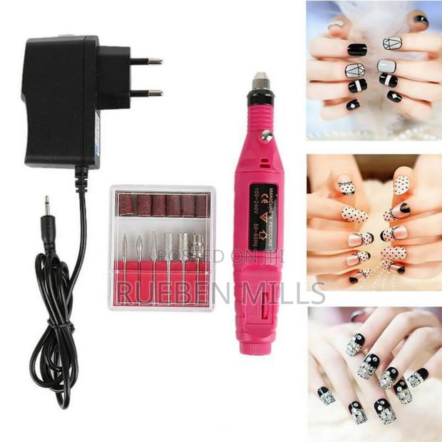 Manicure Pedicure Nail Drill File Pen Set · Photo 5