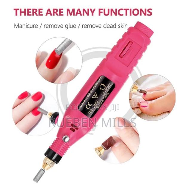 Manicure Pedicure Nail Drill File Pen Set · Photo 2