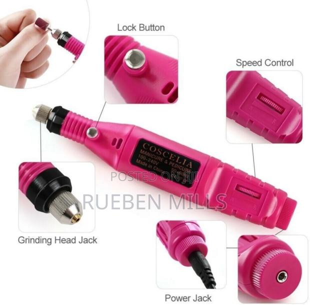 Manicure Pedicure Nail Drill File Pen Set · Photo 6