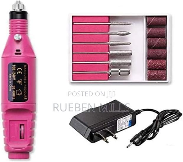 Manicure Pedicure Nail Drill File Pen Set · Photo 8
