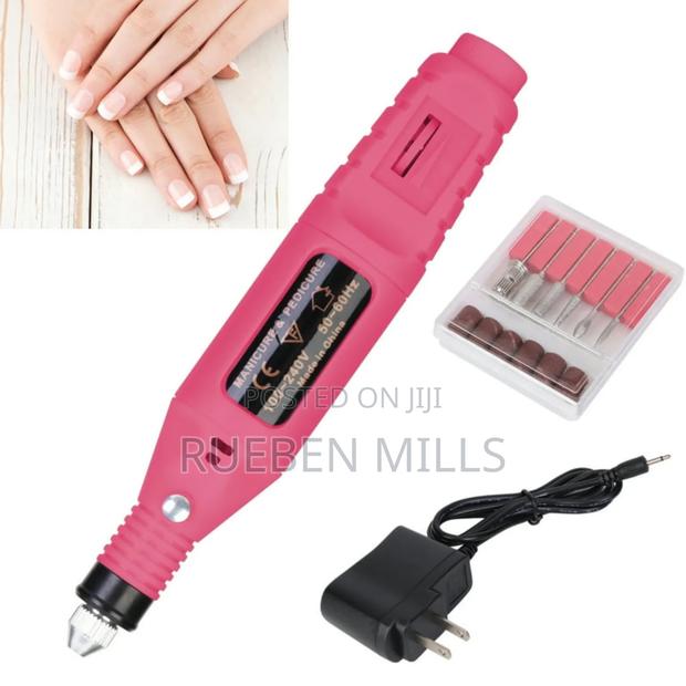 Manicure Pedicure Nail Drill File Pen Set · Photo 1