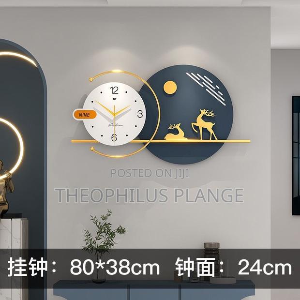 Executive Wall Clock, Living Room Decor, Unique Design · Photo 1