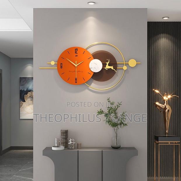 Executive Wall Clock, Living Room Decor, Unique Design · Photo 2