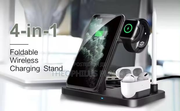 4 in 1 Wireless Charging Station. For Home and Offices · Photo 1