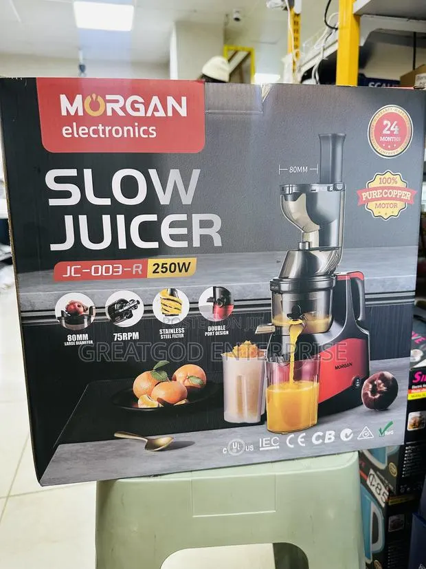 Morgan Electronics 250W Slow Juicer (Model: JC-003-R) · Photo 1
