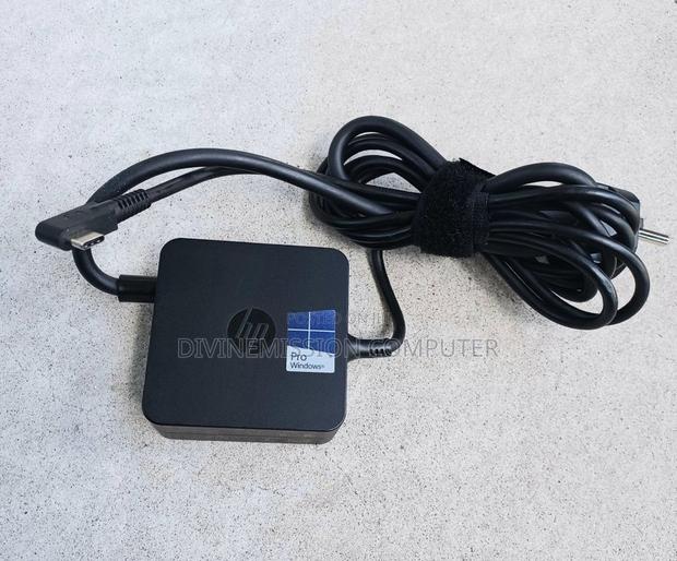 Original Hp Type C Laptop Adapter/Charger5v,12v-3a 15-3a 45w · Photo 1