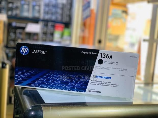 Hp 136a Toner Cartridge (W1360a) · Photo 1