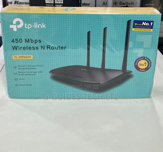 Tp-Link 450mbps Wireless Router, 450mbps Tp-Link Router · Photo 1