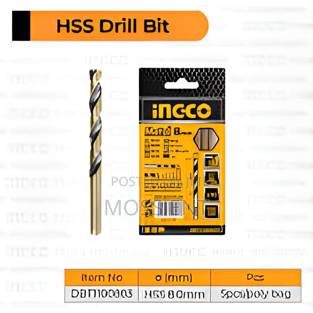 Ingco HSS Drill Bit 8mm P50c550 - DBT · Photo 1