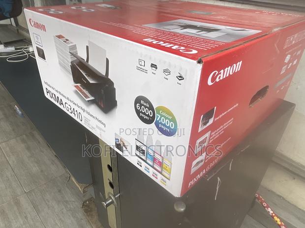 Wi-Fi, Print, Copy, Scan, Cloud Link-Canon PIXMA G3410 · Photo 1